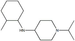 N-(2-methylcyclohexyl)-1-(propan-2-yl)piperidin-4-amine 구조식 이미지