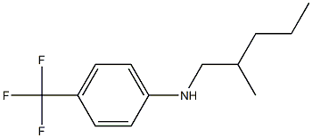 N-(2-methylpentyl)-4-(trifluoromethyl)aniline Structure