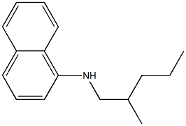 N-(2-methylpentyl)naphthalen-1-amine 구조식 이미지