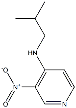 N-(2-methylpropyl)-3-nitropyridin-4-amine Structure