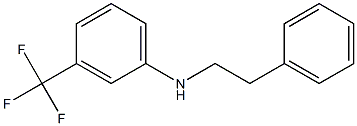 N-(2-phenylethyl)-3-(trifluoromethyl)aniline Structure