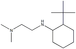 N'-(2-tert-butylcyclohexyl)-N,N-dimethylethane-1,2-diamine Structure