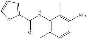 N-(3-amino-2,6-dimethylphenyl)-2-furamide 구조식 이미지