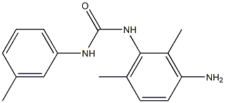 N-(3-amino-2,6-dimethylphenyl)-N'-(3-methylphenyl)urea Structure