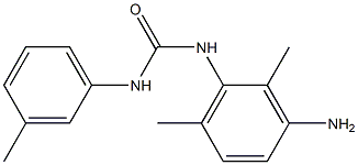 N-(3-amino-2,6-dimethylphenyl)-N'-(3-methylphenyl)urea 구조식 이미지