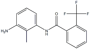 N-(3-amino-2-methylphenyl)-2-(trifluoromethyl)benzamide Structure