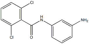 N-(3-aminophenyl)-2,6-dichlorobenzamide Structure