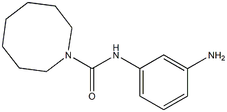 N-(3-aminophenyl)azocane-1-carboxamide Structure