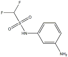 N-(3-aminophenyl)difluoromethanesulfonamide 구조식 이미지