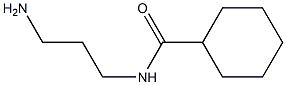 N-(3-aminopropyl)cyclohexanecarboxamide Structure