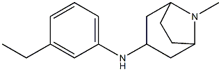 N-(3-ethylphenyl)-8-methyl-8-azabicyclo[3.2.1]octan-3-amine 구조식 이미지