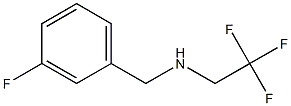 N-(3-fluorobenzyl)-N-(2,2,2-trifluoroethyl)amine Structure