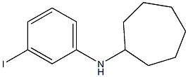 N-(3-iodophenyl)cycloheptanamine 구조식 이미지