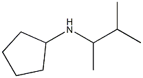 N-(3-methylbutan-2-yl)cyclopentanamine 구조식 이미지