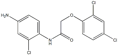 N-(4-amino-2-chlorophenyl)-2-(2,4-dichlorophenoxy)acetamide Structure