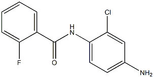 N-(4-amino-2-chlorophenyl)-2-fluorobenzamide 구조식 이미지