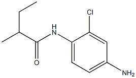 N-(4-amino-2-chlorophenyl)-2-methylbutanamide Structure