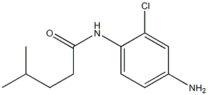 N-(4-amino-2-chlorophenyl)-4-methylpentanamide 구조식 이미지