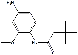 N-(4-amino-2-methoxyphenyl)-3,3-dimethylbutanamide Structure