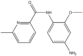 N-(4-amino-2-methoxyphenyl)-6-methylpyridine-2-carboxamide Structure