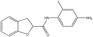 N-(4-amino-2-methylphenyl)-2,3-dihydro-1-benzofuran-2-carboxamide 구조식 이미지