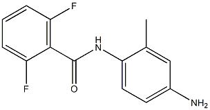 N-(4-amino-2-methylphenyl)-2,6-difluorobenzamide 구조식 이미지