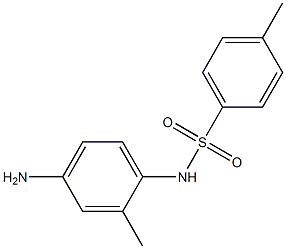 N-(4-amino-2-methylphenyl)-4-methylbenzenesulfonamide 구조식 이미지