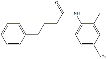 N-(4-amino-2-methylphenyl)-4-phenylbutanamide Structure