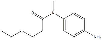 N-(4-aminophenyl)-N-methylhexanamide Structure