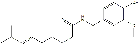 CAPSAICIN Natural Capsaicin 구조식 이미지