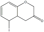 5-iodo-3-dihydrochromanone Structure