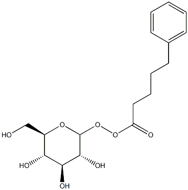 glucopyranosyloxy-5-phenylpentanoic acid Structure