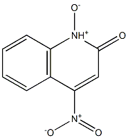 4-nitroquinolone-1-oxide Structure