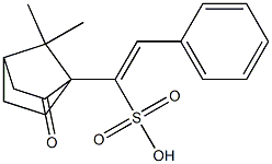 BENZYLIDENECAMPHORSULPHONICACID 구조식 이미지