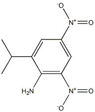 2-ISOPROPYL-4,6-DINITROANILINE 구조식 이미지