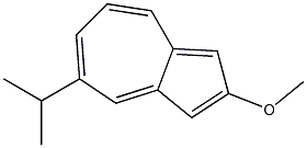 5-ISOPROPYL-2-METHOXYAZULENE 구조식 이미지