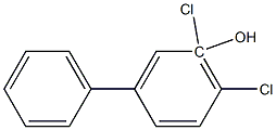 3-HYDROXY-3,4-DICHLOROBIPHENYL Structure