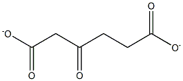 BETA-KETOADIPATE Structure