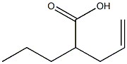 PROPYL-4-PENTENOICACID 구조식 이미지