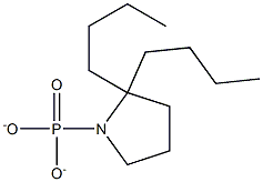 DI-N-BUTYLPYRROLIDINOPHOSPHONATE Structure