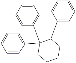 1E,3E,5E-TRIPHENYLCYCLOHEXANE Structure