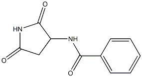 BENZAMIDOSUCCINIMIDE Structure