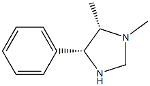 4R, 5S-1,5-Dimethyl-4-phenylimidazolidine Structure