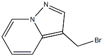 3-Bromomethyl-pyrazolo[1,5-a]pyridine 구조식 이미지