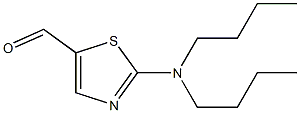 2-(DIBUTYL-AMINO)-THIAZOLE-5-CARBALDEHYDE 구조식 이미지
