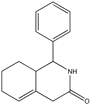 1-Phenyl-1,4,6,7,8,8A-Hexahydroisoquinolin-3(2H)-One 구조식 이미지