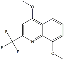 4,8-Dimethoxy-2-(Trifluoromethyl)Quinoline Structure