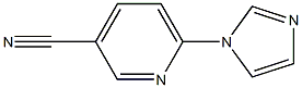 6-(1H-IMIDAZOL-1-YL)PYRIDINE-3-CARBONITRILE Structure