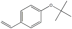 1-tert-butoxy-4-vinylbenzene Structure