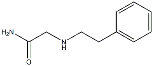 2-(Phenethylamino)acetamide Structure